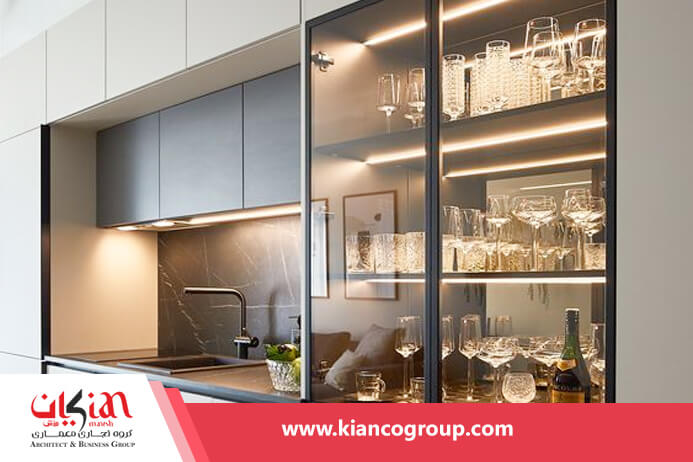 مدل کابینت آشپزخانه کوچک