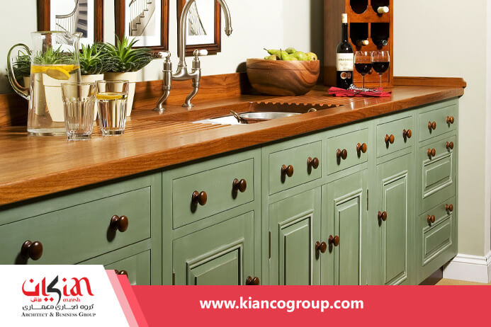 جدیدترین کابینت برای آشپزخانه کوچک