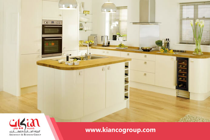 کابینت آشپزخانه با جزیره