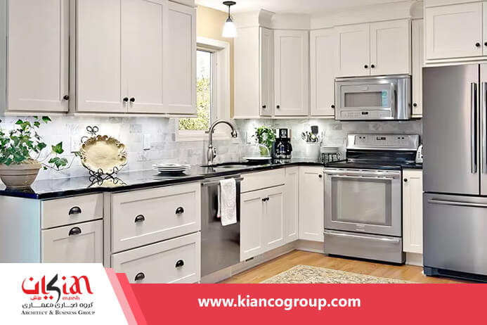 بهترین کابینت برای آشپزخانه کوچک